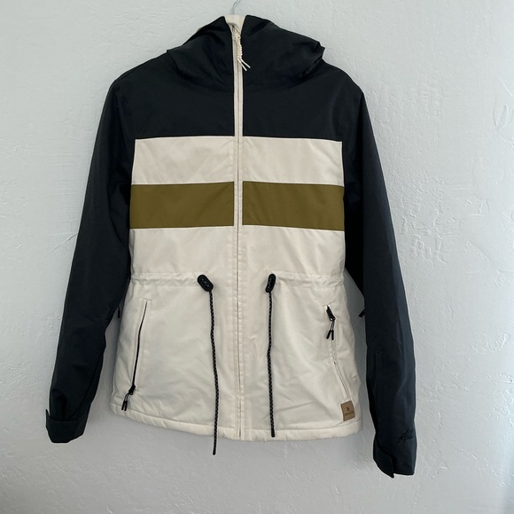 Rip Curl Anti-Series Rider Betty 10K Snow Ski Jacket - Color Block - Picture 2 of 6